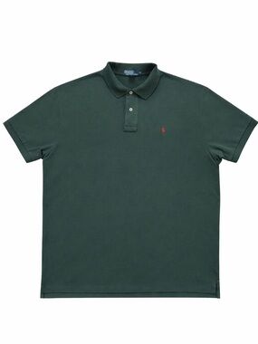 Classic Polo by Ralph Lauren Dark/Hunter Green Polo with Red Pony
